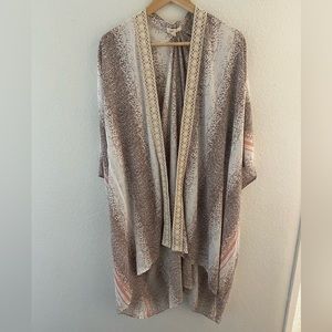 Freeway basic swim coverup cardigan